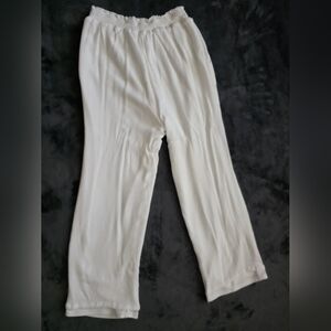 Kids Chelsea & Violet White Bottoms Linen, Flowy, Size‎ 16